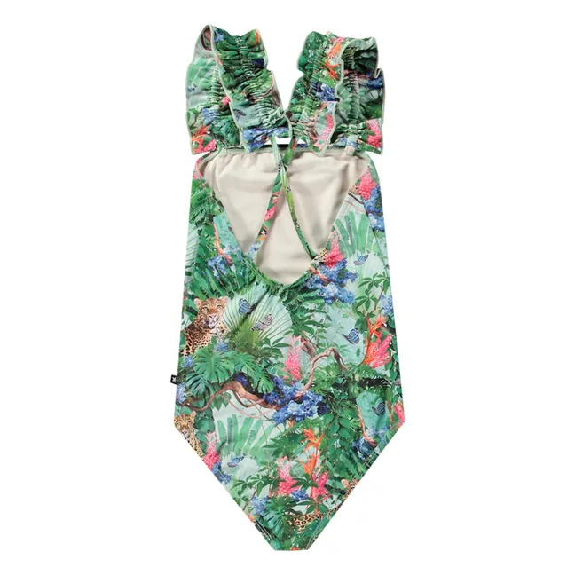 Bañador Nitika Tropical Fibras recicladas | Verde