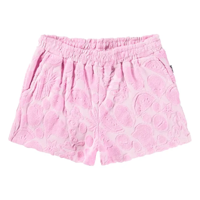 Shorts Angel Frottee | Rosa