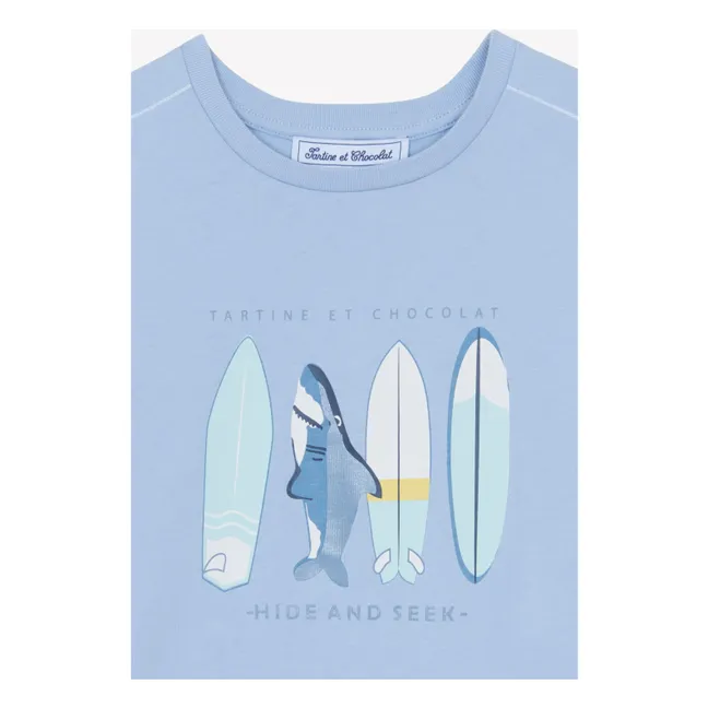 T-shirt Surf | Bleu