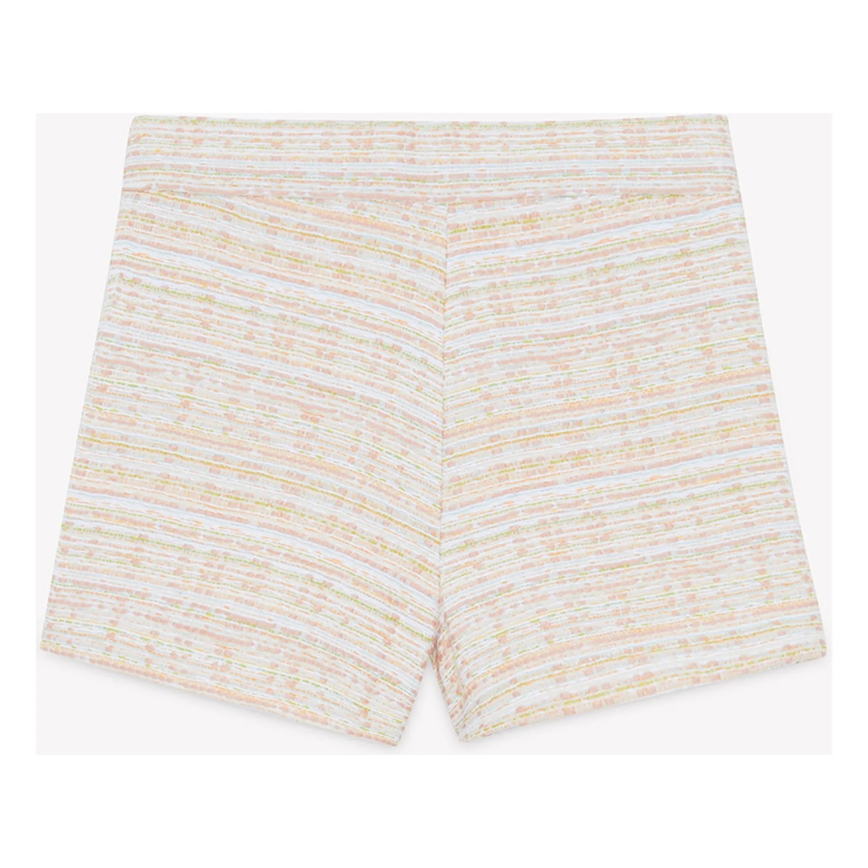 Tartine Et Chocolat Girls Ecru Short Tweed