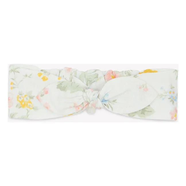 Cerchietto a fiori | Ecru