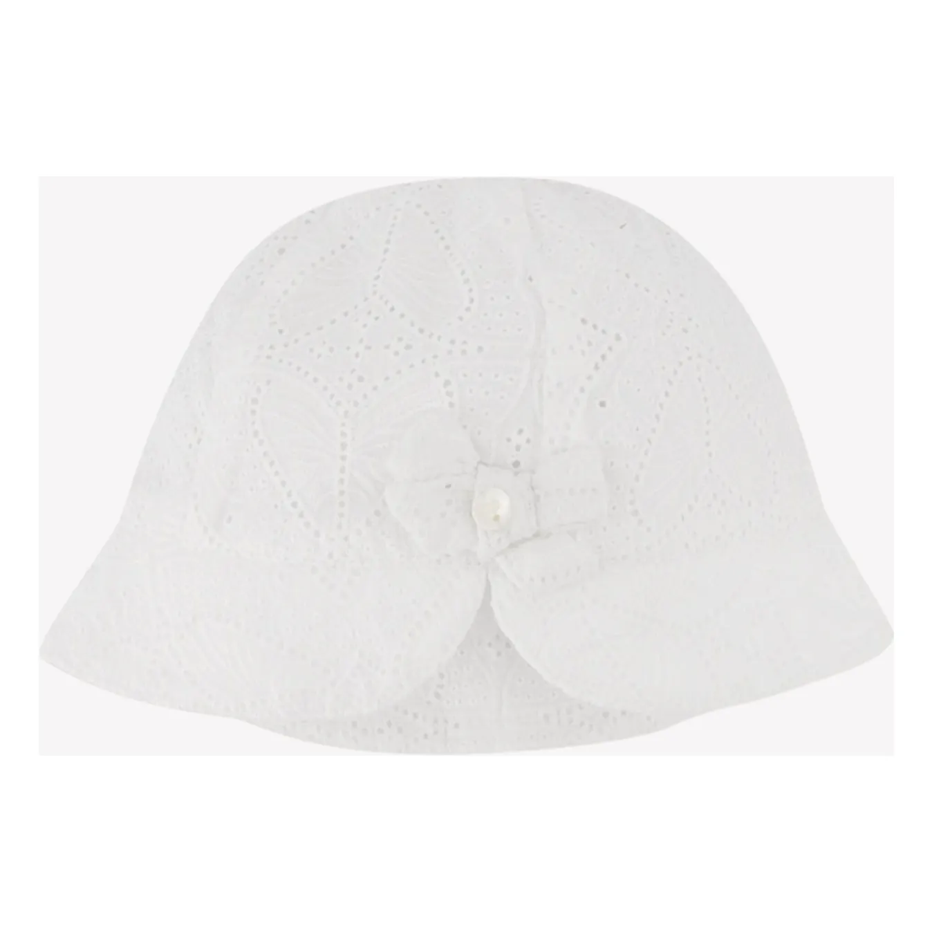 Tartine Et Chocolat White Openwork Hat