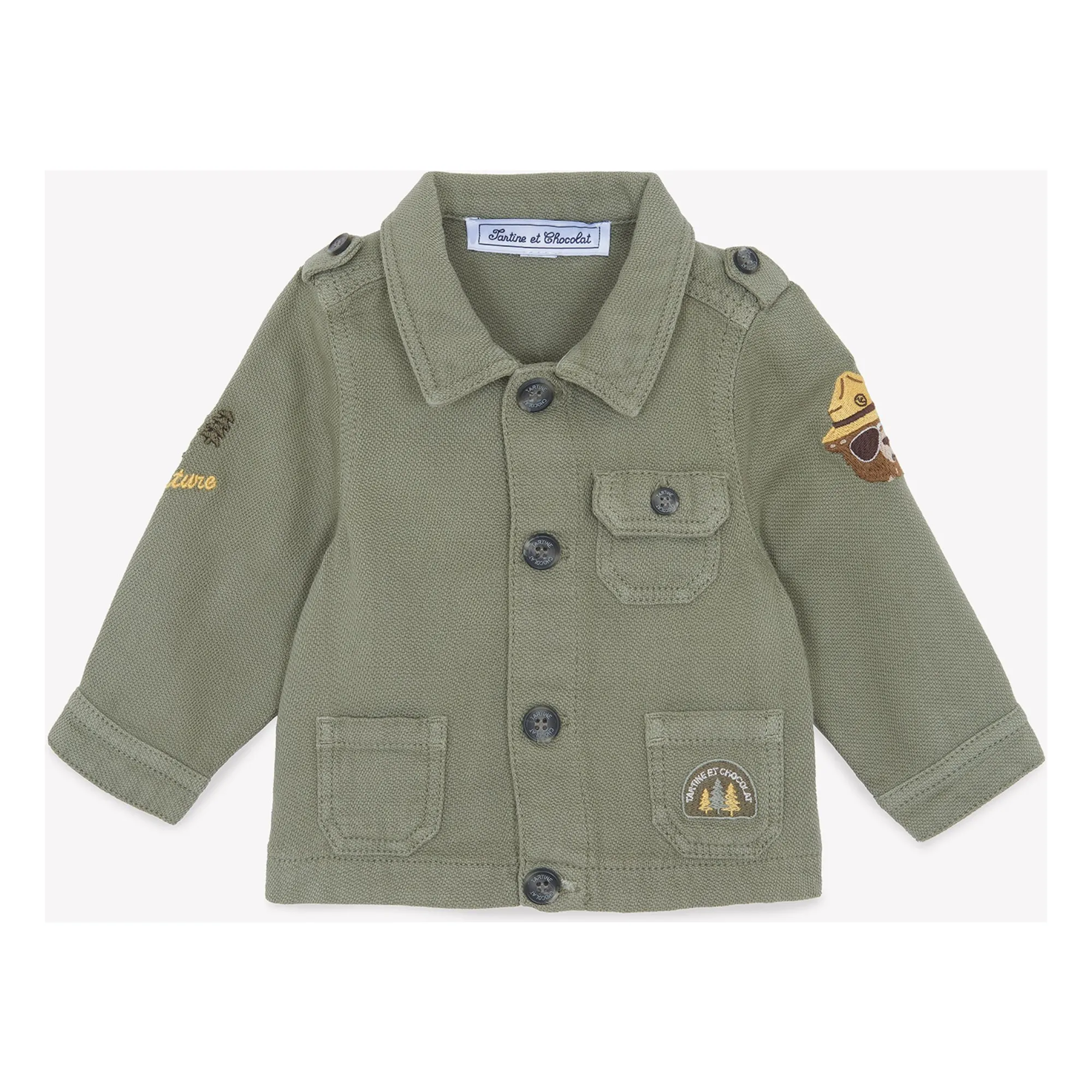 Tartine Et Chocolat Men's Fern Texas Jacket