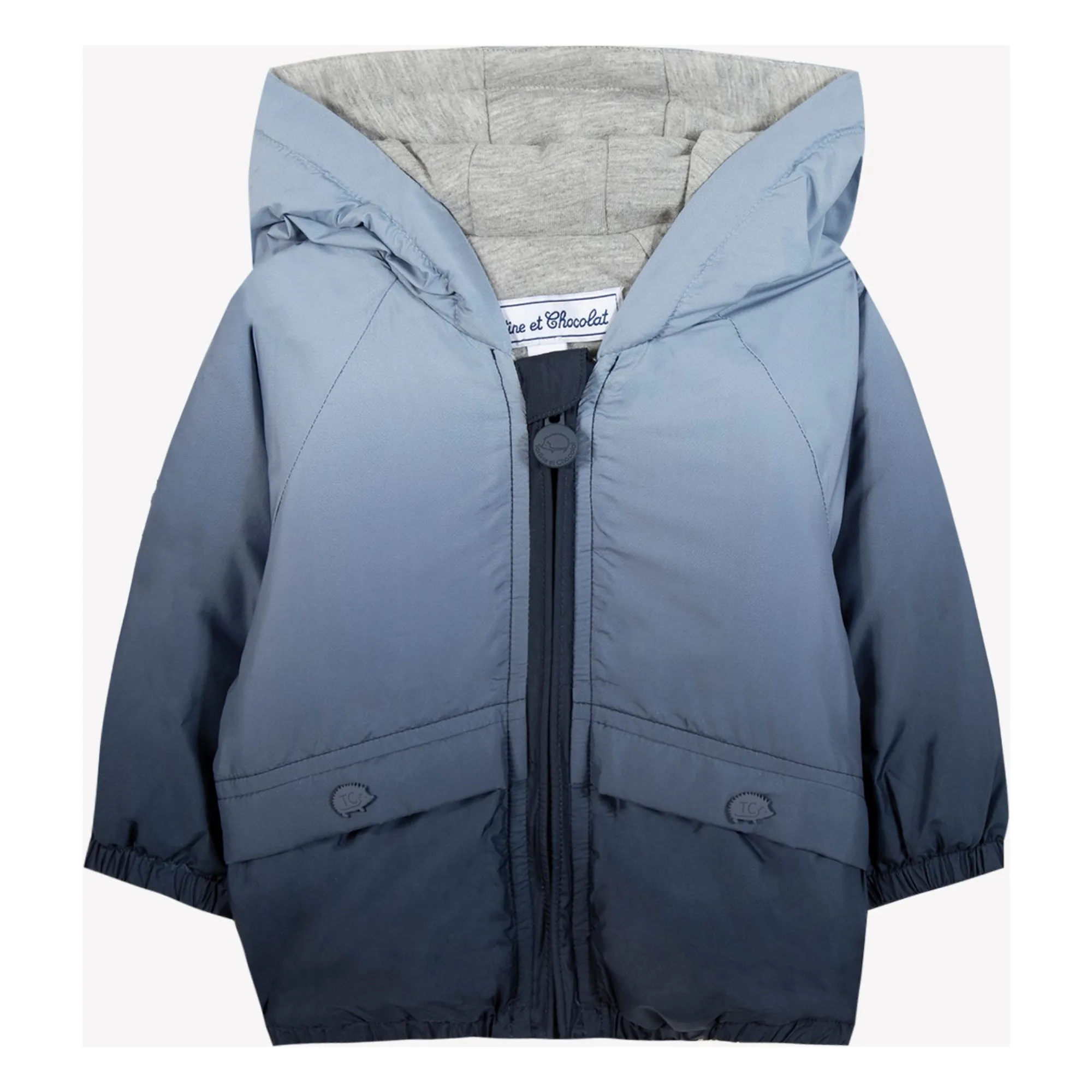 Veste Tie-Dye | Bleu marine- Image produit n°0