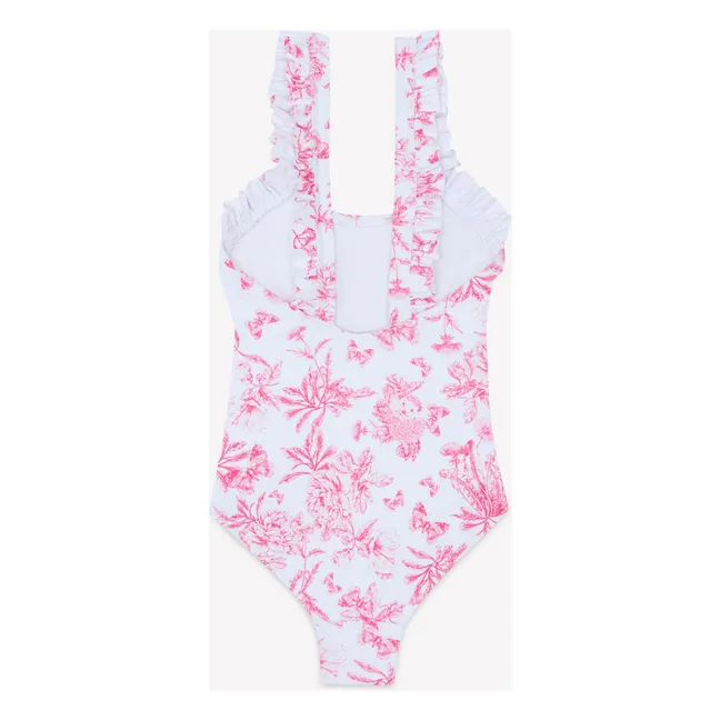 Maillot De Bain Embossé | Blanc