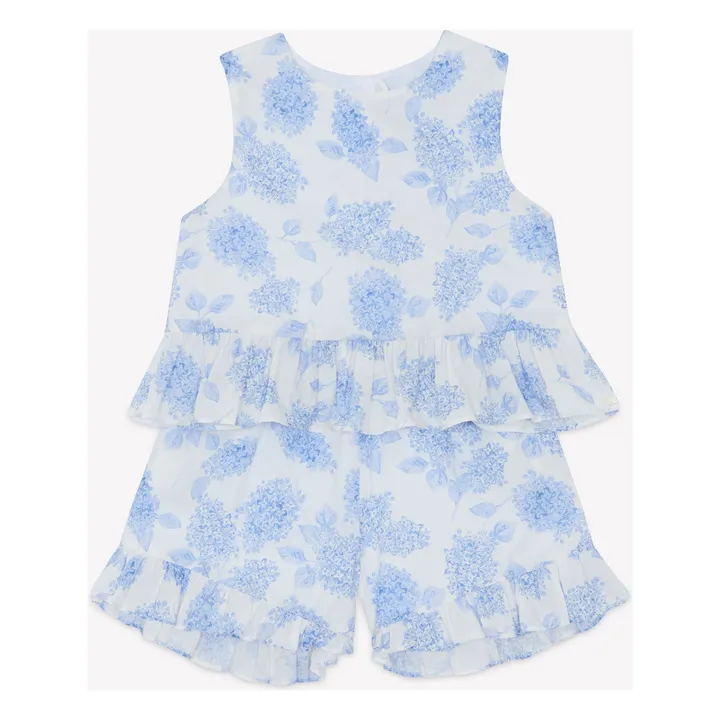 Ensemble Top et Short | Bleu- Image produit n°0