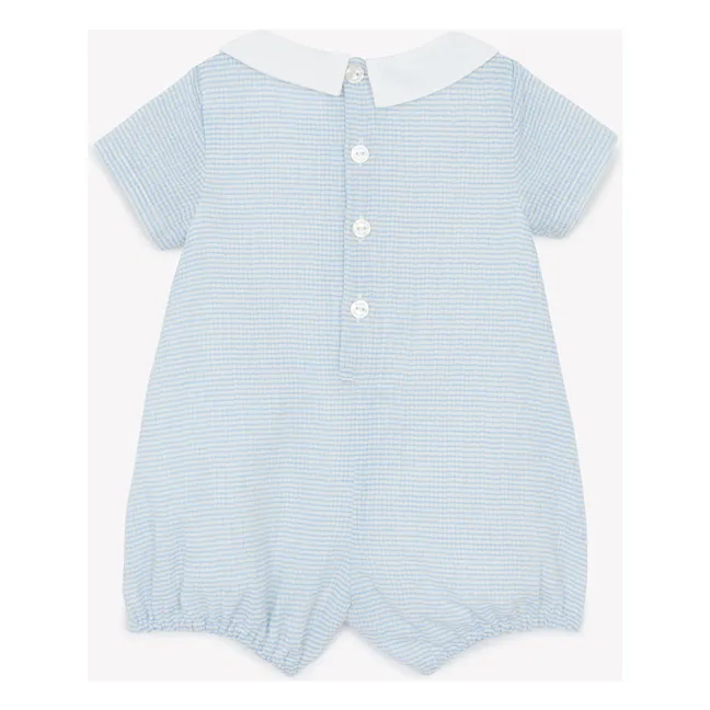 Stripes romper | Light Blue
