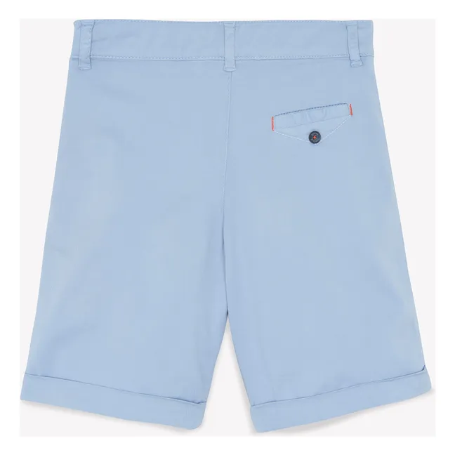 Pantaloncini in twill | Blu