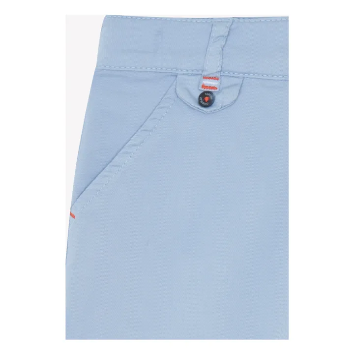 Short Sergé | Bleu gris- Image produit n°4