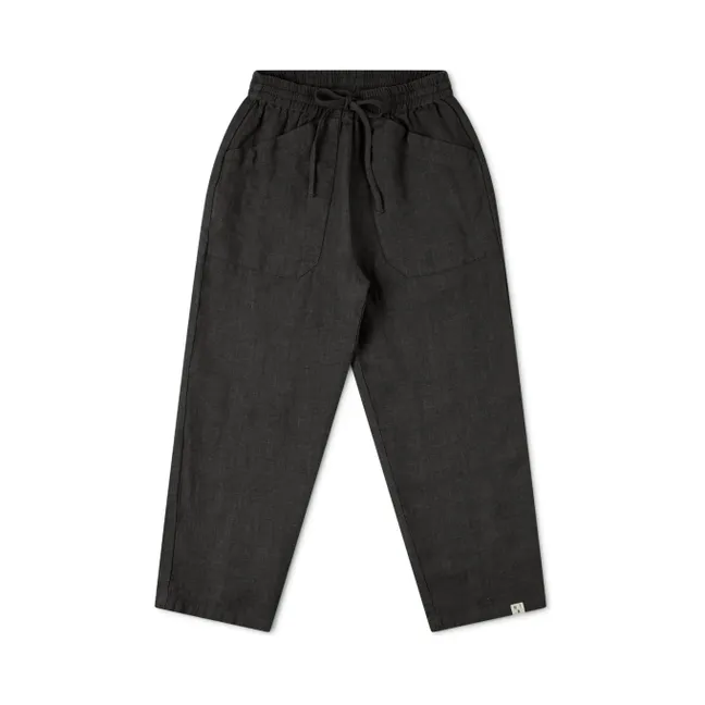 Linen Pants | Black