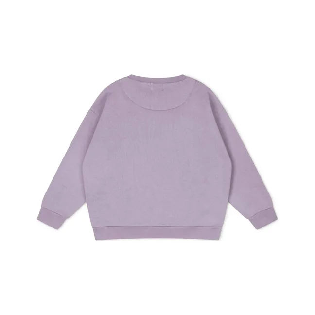 Sweatshirt Bio-Baumwolle | Lila