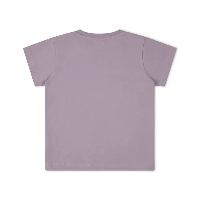 T-Shirt in cotone bio | Lilla