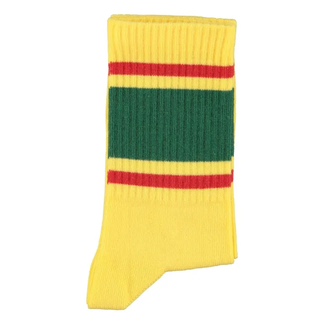 Calzino a righe | Giallo