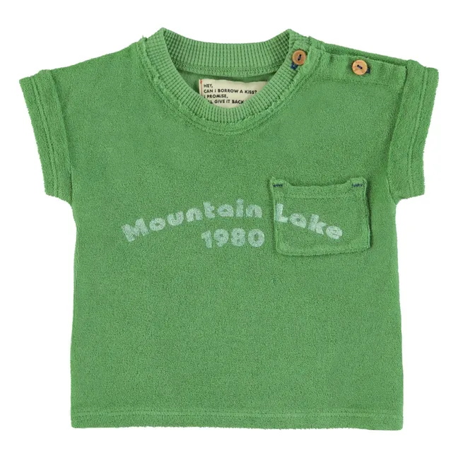 Camiseta Mountain Lake | Verde