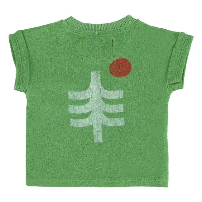 Camiseta Mountain Lake | Verde