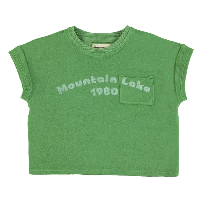 Camiseta Mountain Lake | Verde