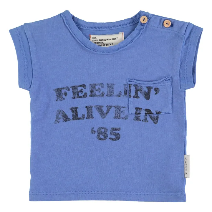 Feelin Alive T-shirt | Blue- Product image n°4