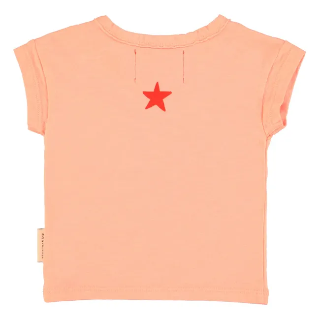 Camiseta Tiger | Rosa Melocotón