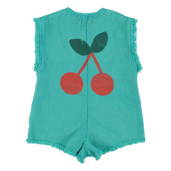 Combishort Cherry  | Bleu pétrole- Image produit n°3