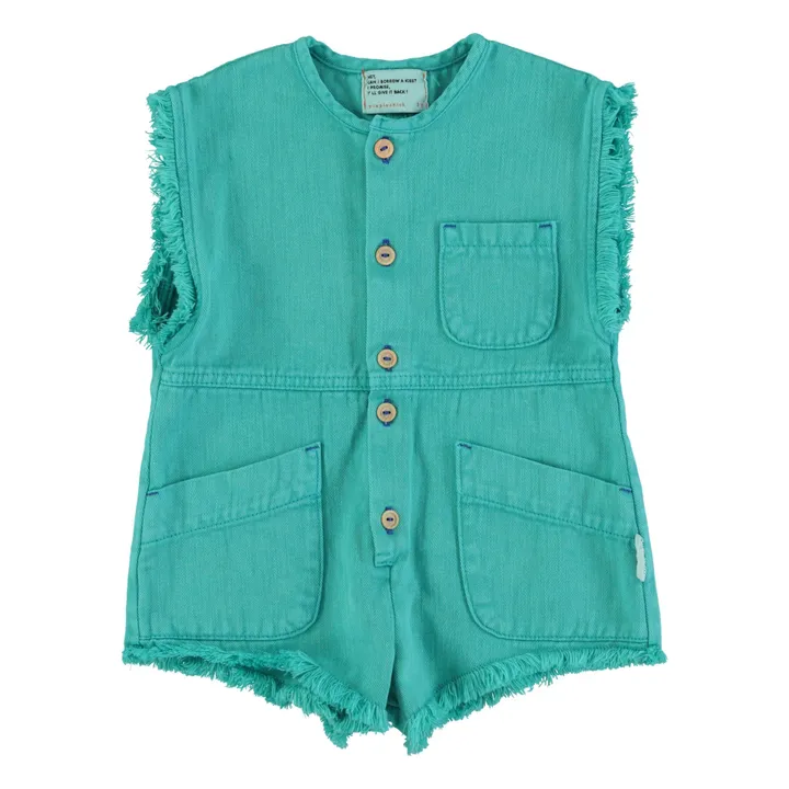 Combishort Cherry  | Bleu pétrole- Image produit n°0