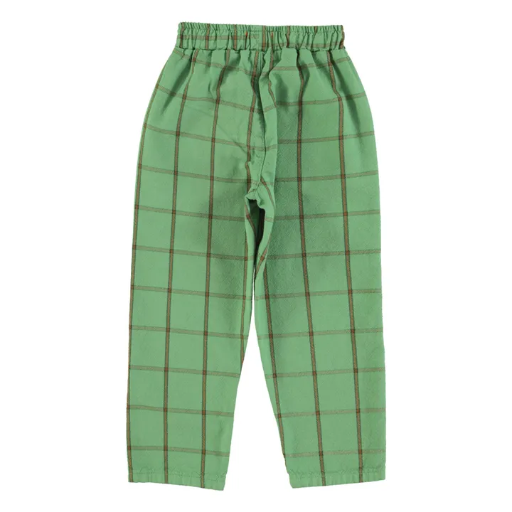 Carreaux Pants  | Green- Product image n°3