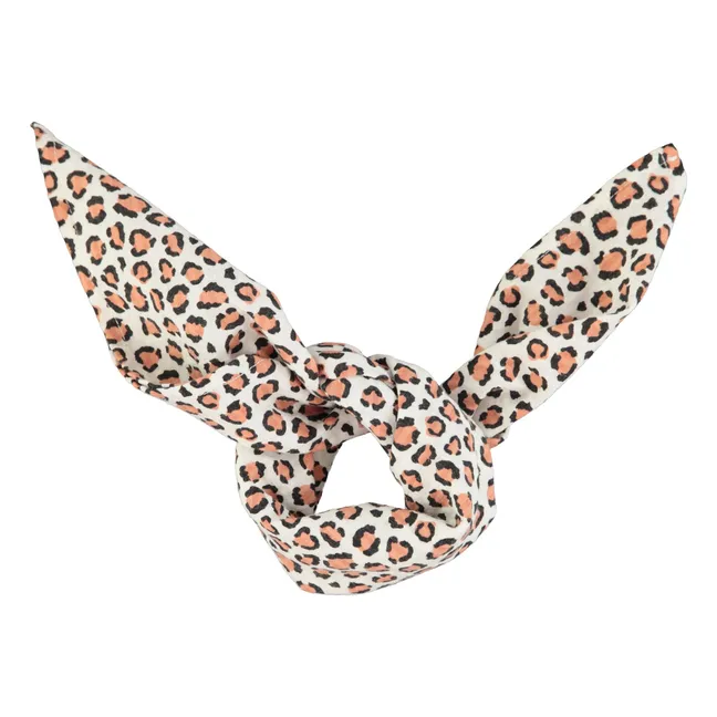 Bandana Leopard Bio-Baumwolle | Seidenfarben