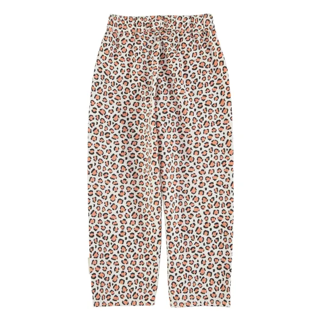 Hose Leopard Bio-Baumwolle | Seidenfarben