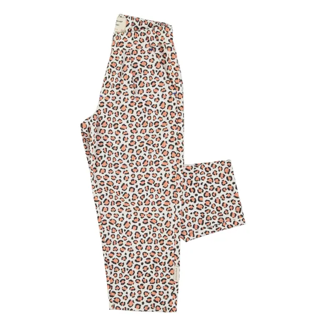 Hose Leopard Bio-Baumwolle | Seidenfarben