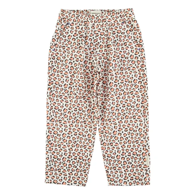 Hose Leopard Bio-Baumwolle | Seidenfarben