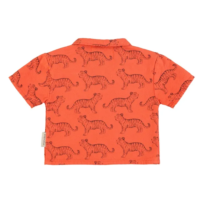 Hemd Tiger Bio-Baumwolle | Orange