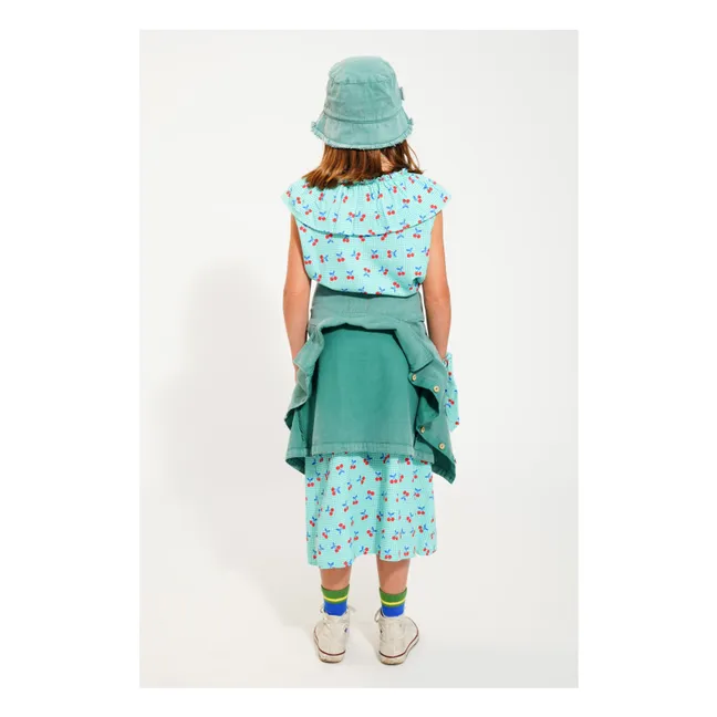 Top Cereza | Turquoise