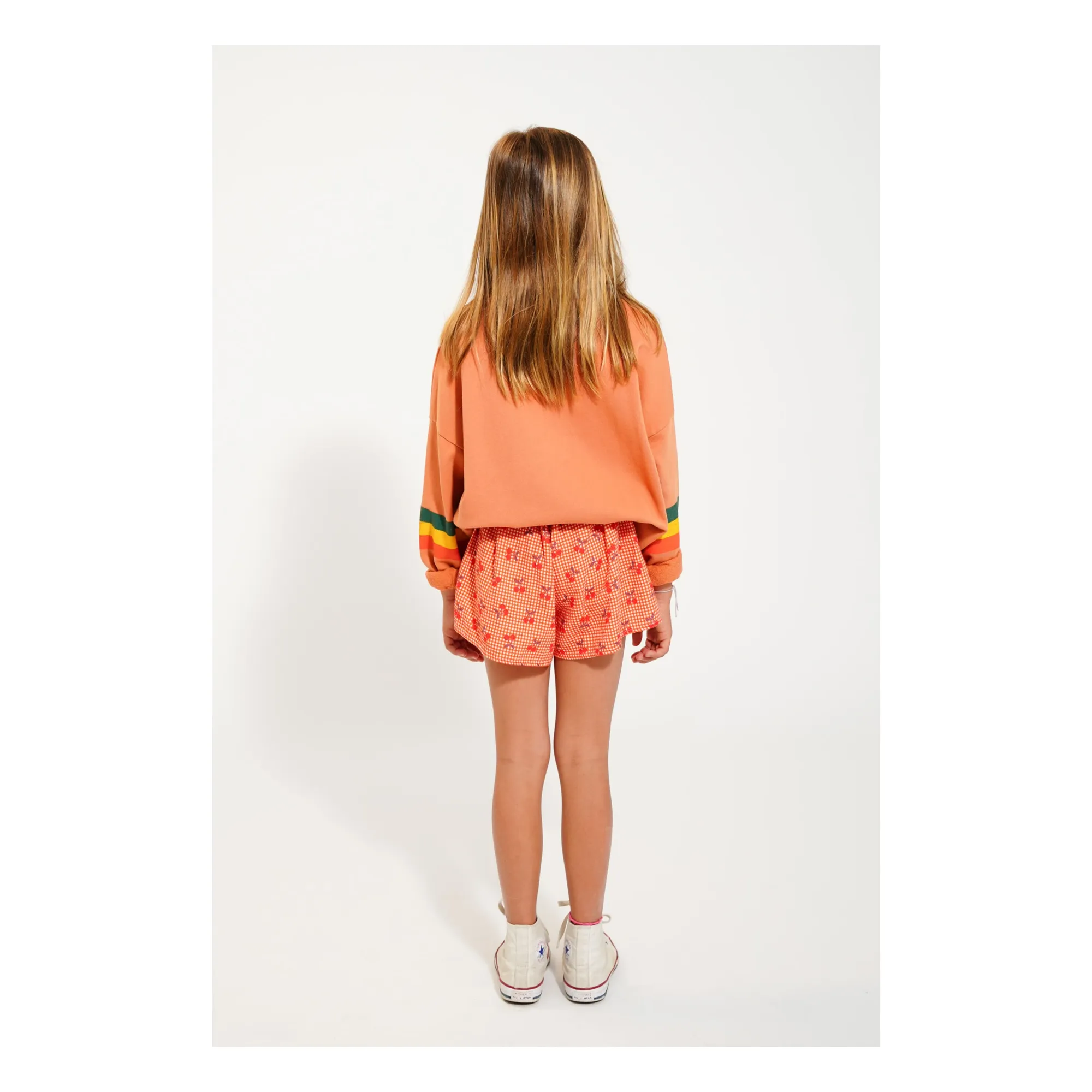 Etoile organic cotton sweatshirt | Coral- Product image n°2