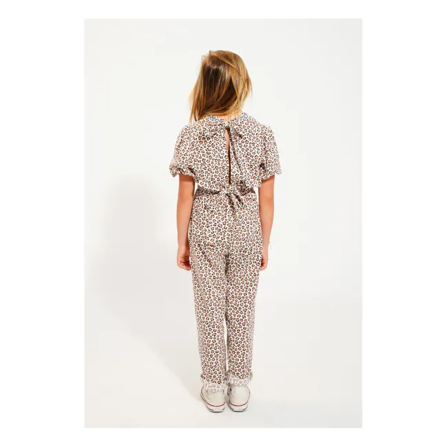 Hose Leopard Bio-Baumwolle | Seidenfarben