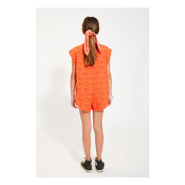 Combishort Tiger Pocket Bio-Baumwolle | Orange