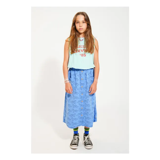 Rock Tiger Bio-Baumwolle | Blau