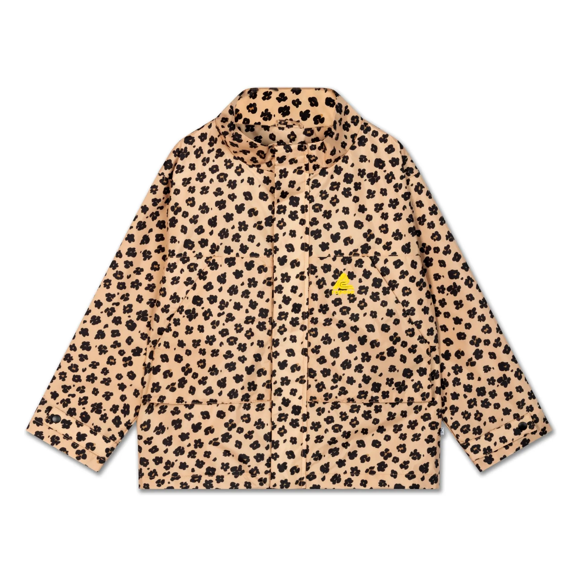 Repose Ams Beige Leopard Jacket Recycled Fibers