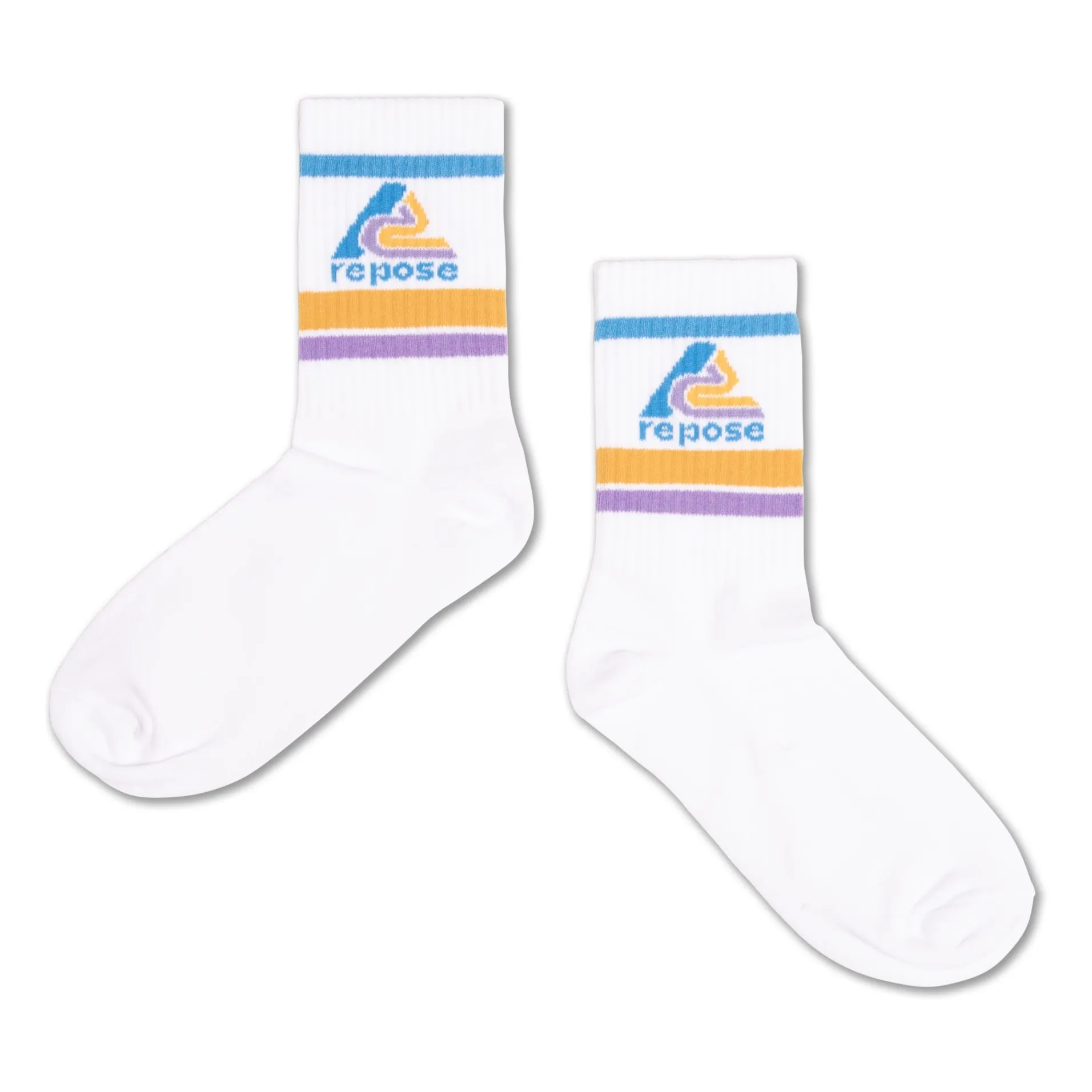 Repose Ams Orange Logo Socks