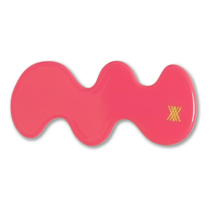 Barrette Wavy | Rose fuschia- Image produit n°0