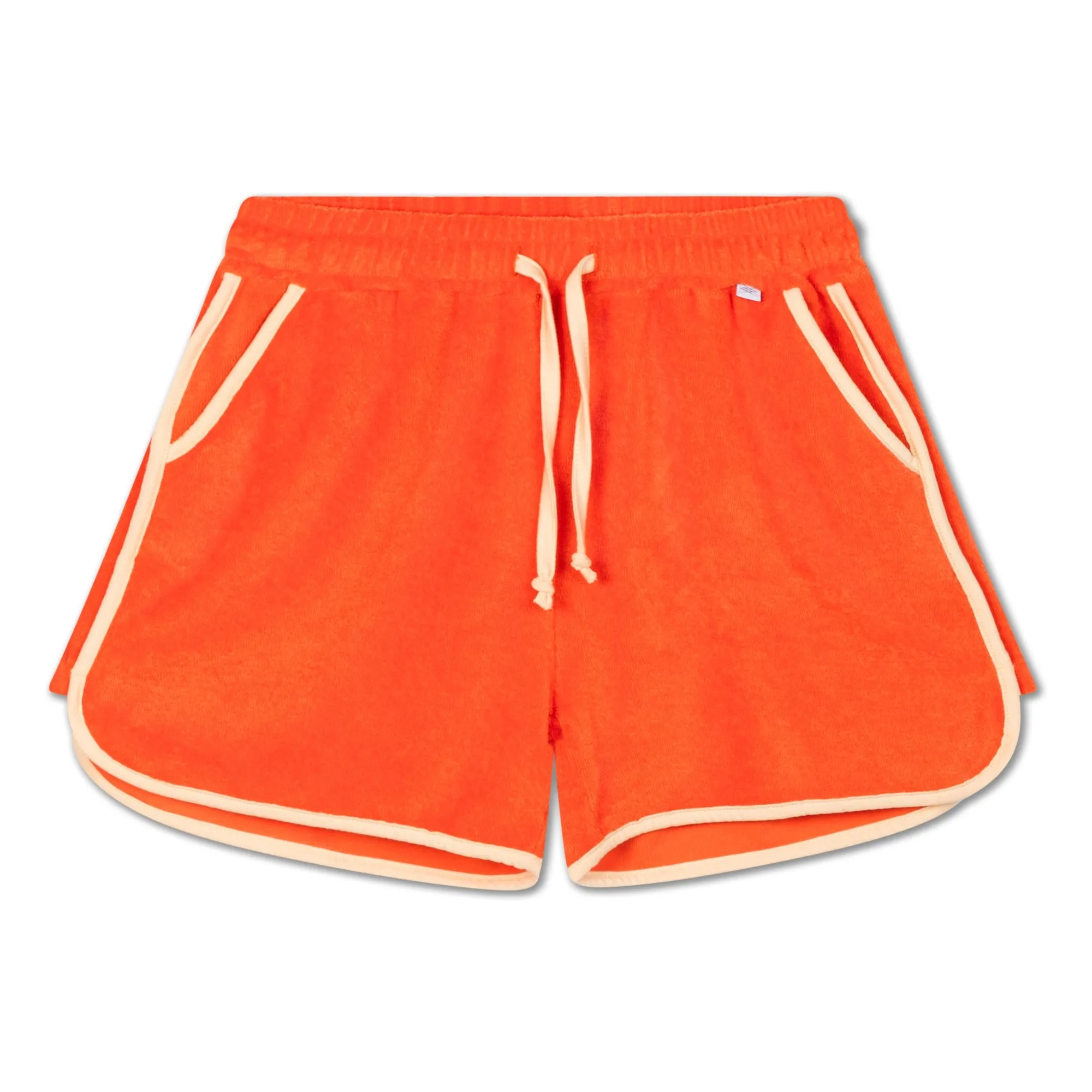 Repose Ams Orange Organic Cotton Contrast Shorts