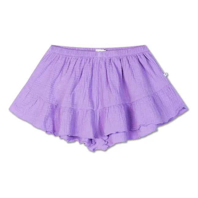 Rock Shorts Bio-Baumwolle | Lavendel
