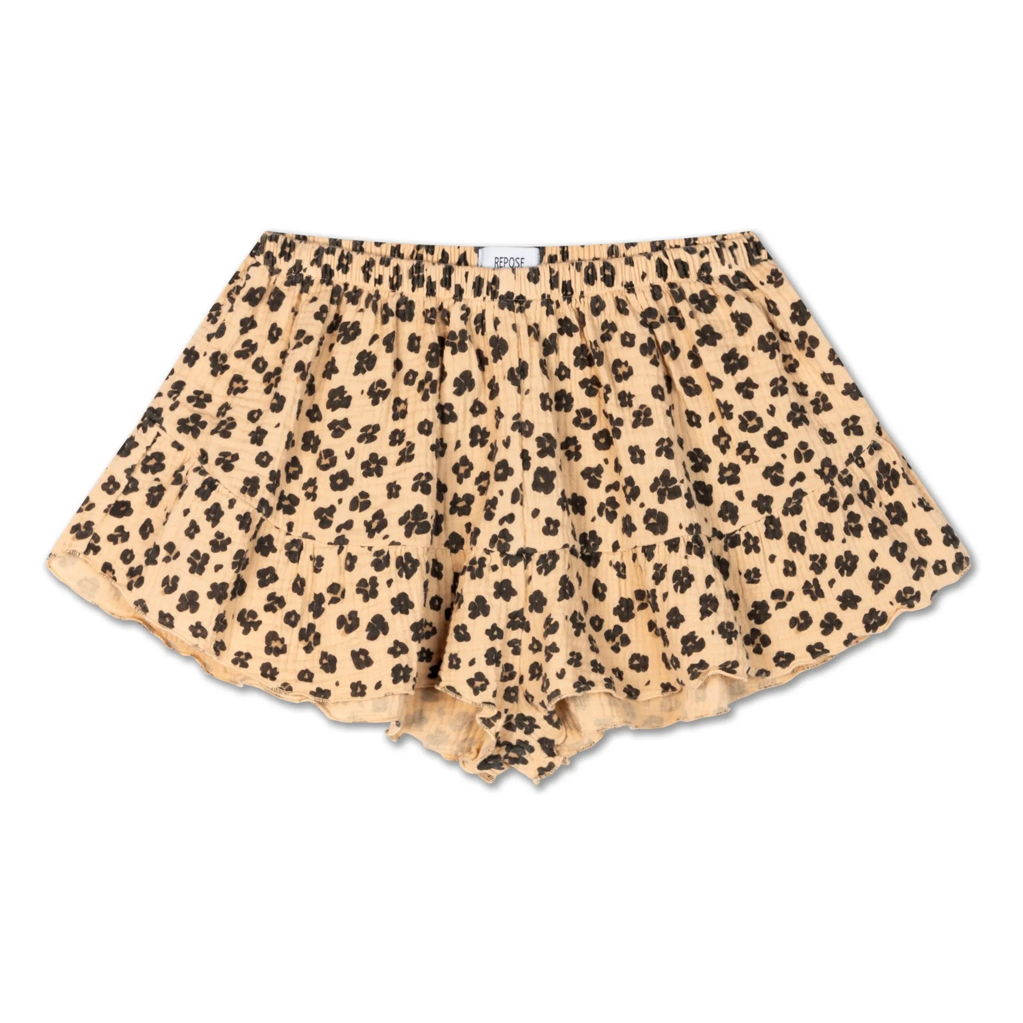 Repose Ams Beige Skirt Short Organic Cotton