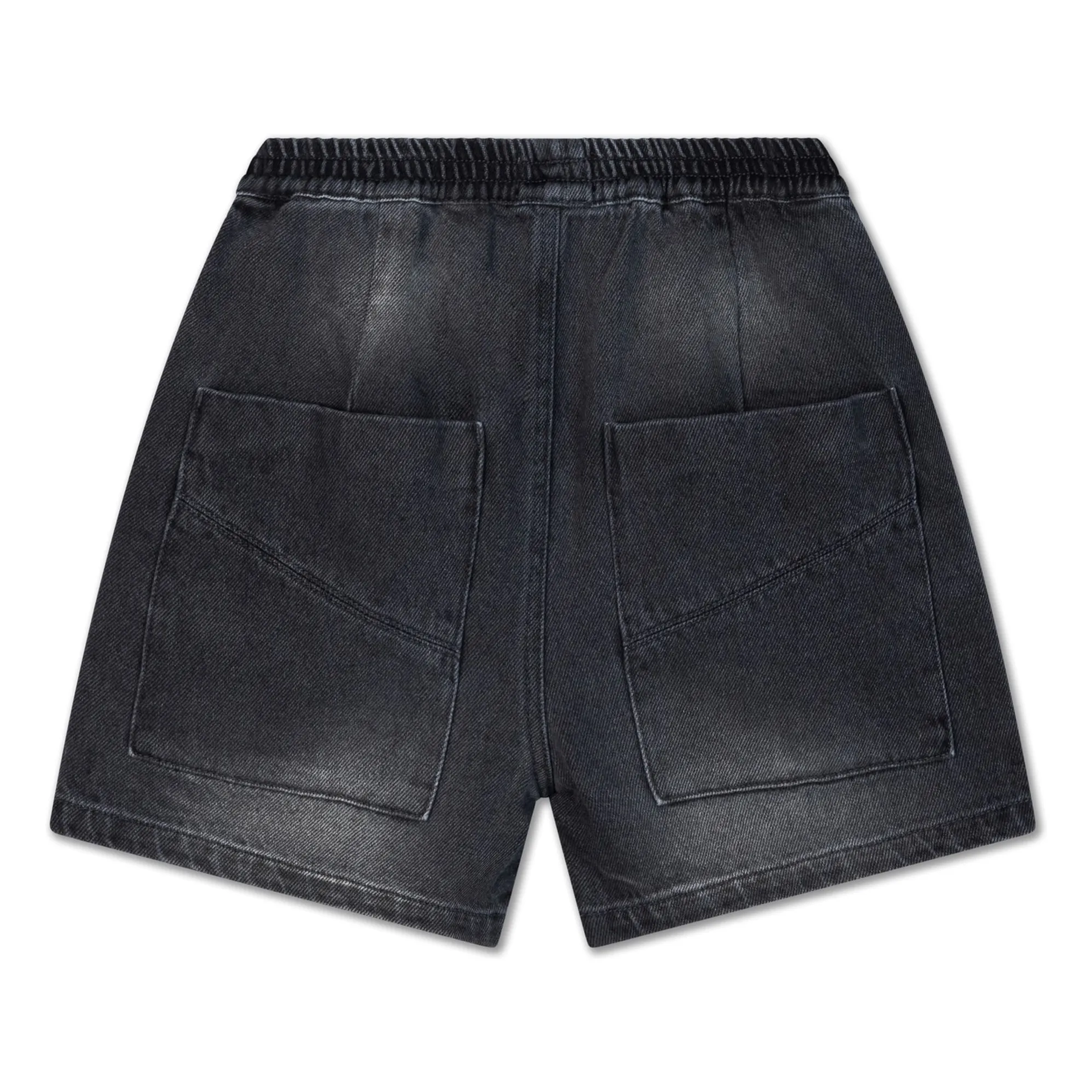Organic Cotton Twill Shorts | Charcoal grey- Product image n°3