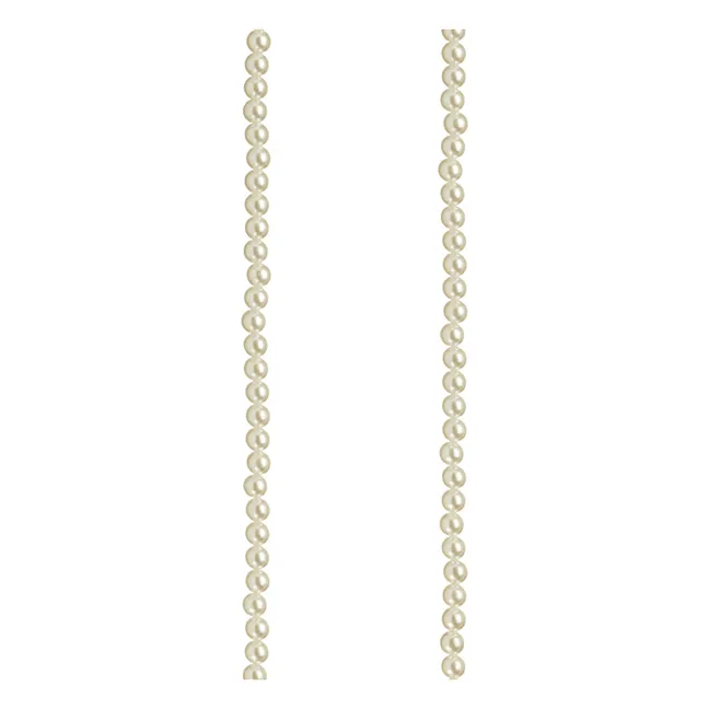Cadena larga Agathe 120 cm | Blanco
