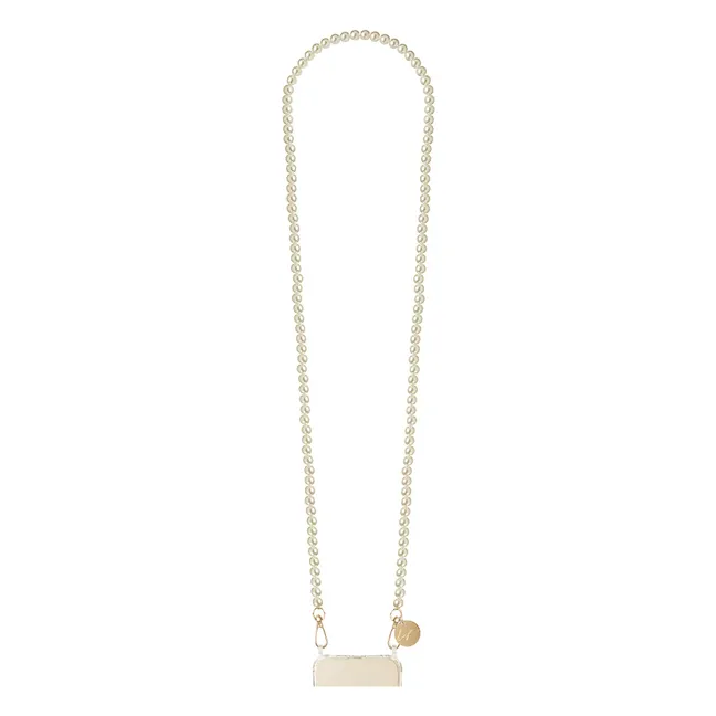 Cadena larga Agathe 120 cm | Blanco