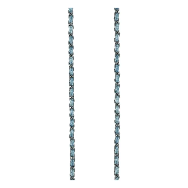 Cadena larga Cali 120 cm | Azul