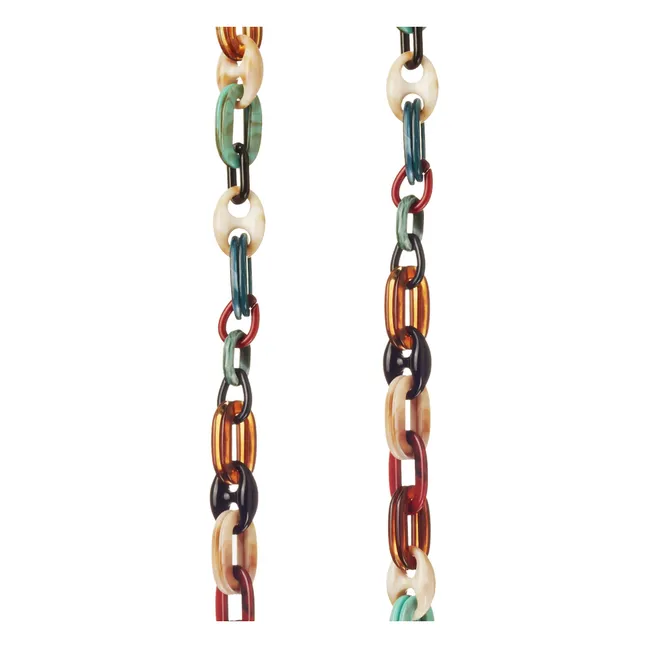 Cadena larga ámbar 120 cm | Multicolor