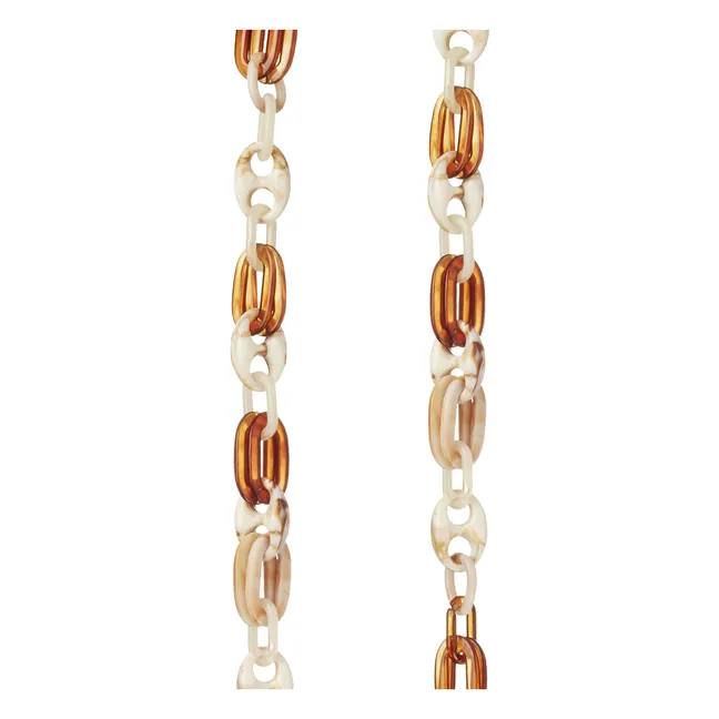 Cadena Andy de 120 cm de longitud | Beige