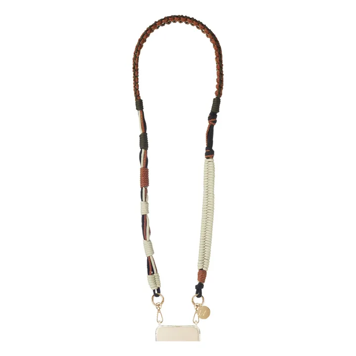 Cordon Long Roxanne 120 cm | Khaki- Product image n°0