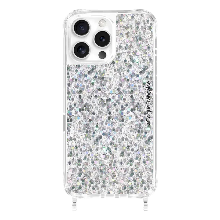 Iphone Cover Glitter Holographic | Silber- Produktbild Nr. 3