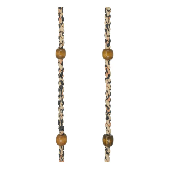 Cadena larga Leo 120 cm | Marrón